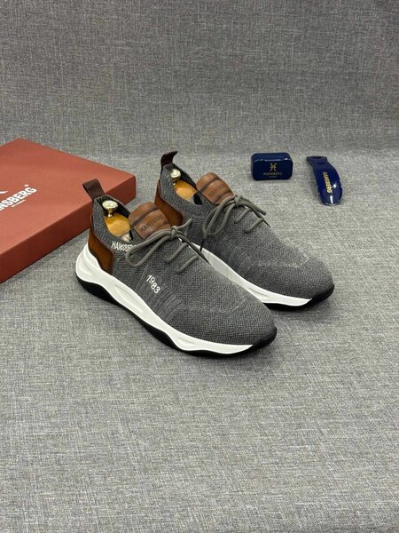 Baskets Homme Confort Gris