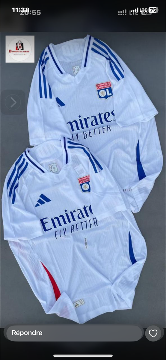 Maillot de Football Authentique