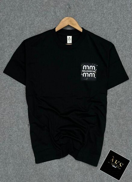 T-shirt noire tendance