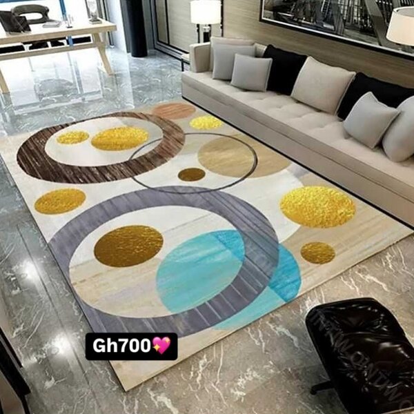 Luxurious and soft patterned carpet