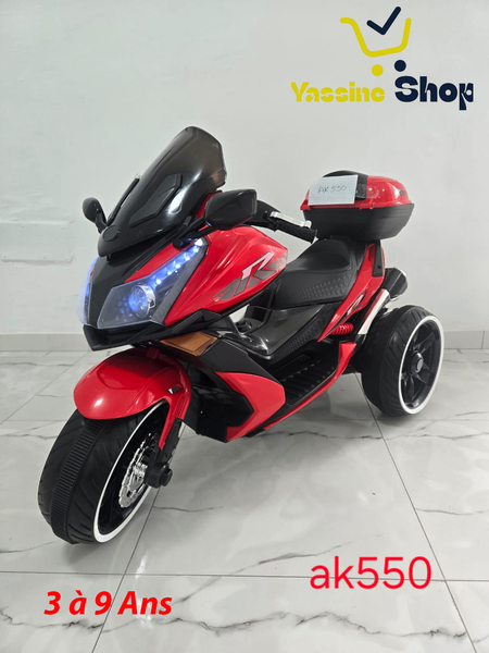 Moto électrique enfant 3-9 ans