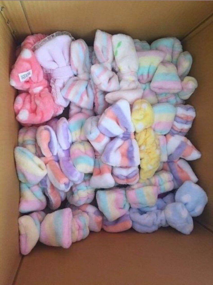 Bandeau cheveux pour skincare