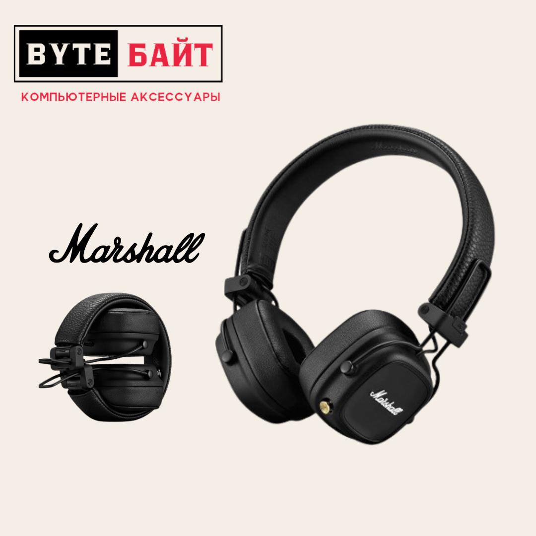 Marshall Major IV блютуз наушники