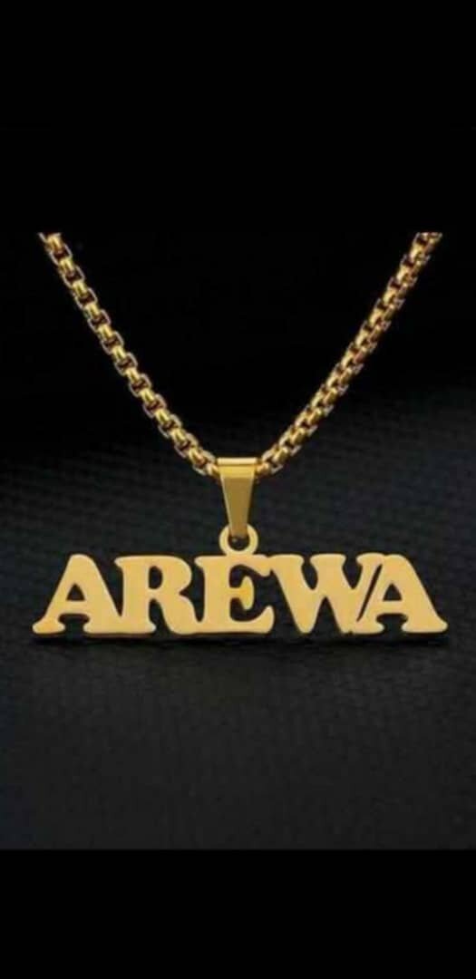 Customised Necklace and earrings