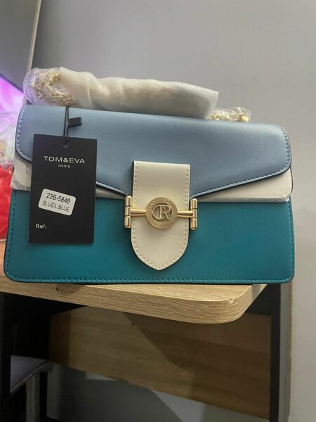 Sac à main bicolore Tom&Eva