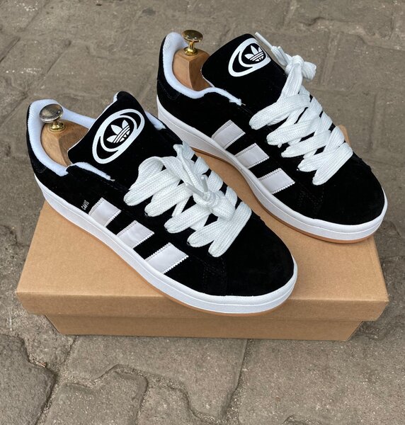 Baskets décontractées noires blanches