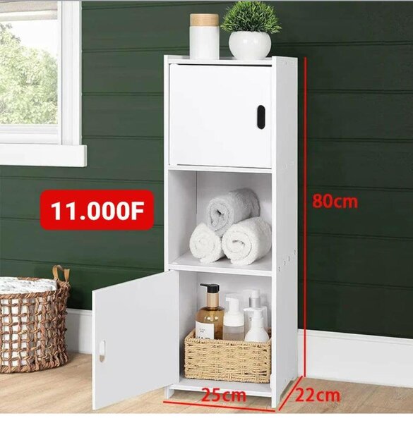 Meuble  Salle de Bain Compacte