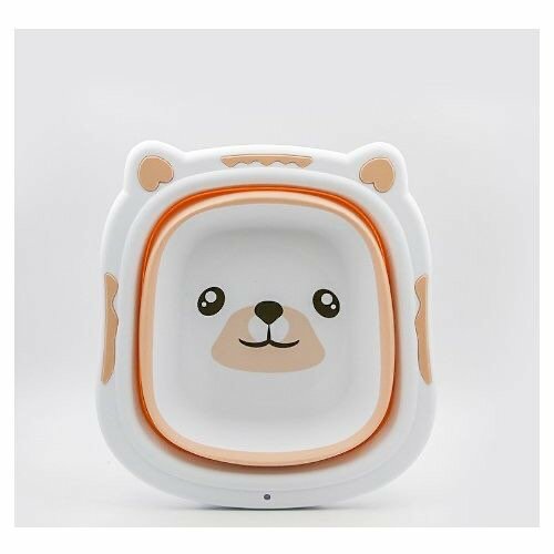 Portable Baby Folding Basin Silicone Washbasin Bathtub Colla