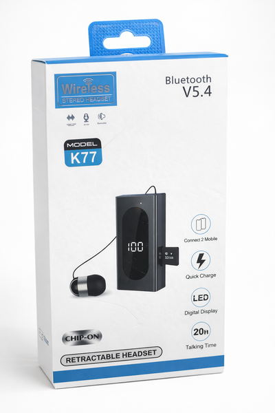 Écouteurs Bluetooth K77