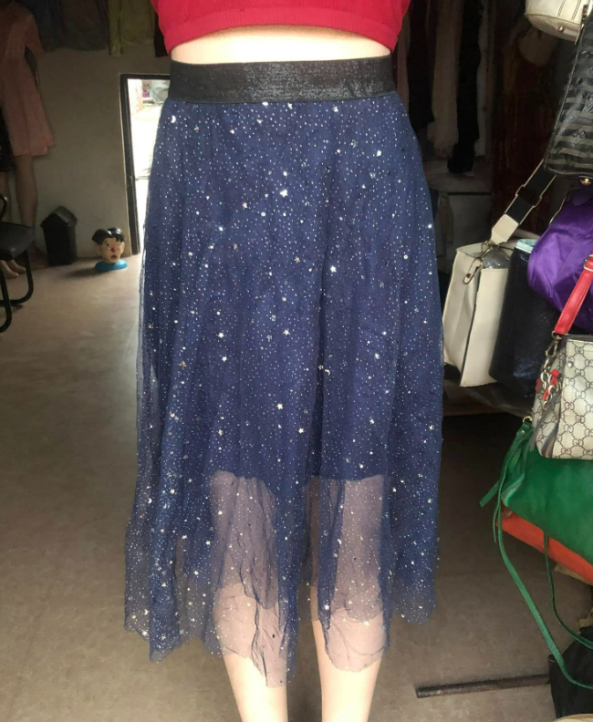 First grade silk skirt
