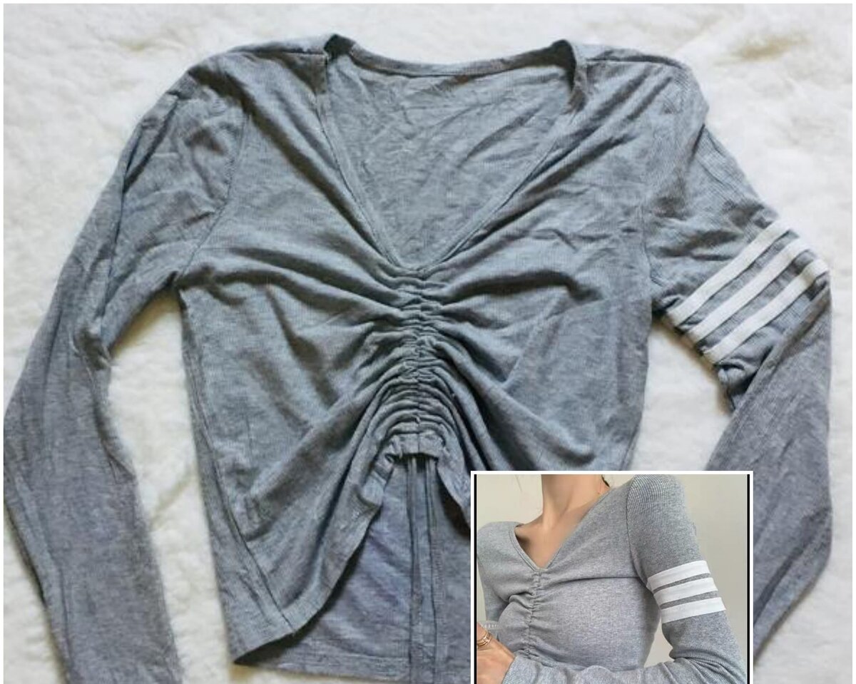 Salaula crop tops and tops