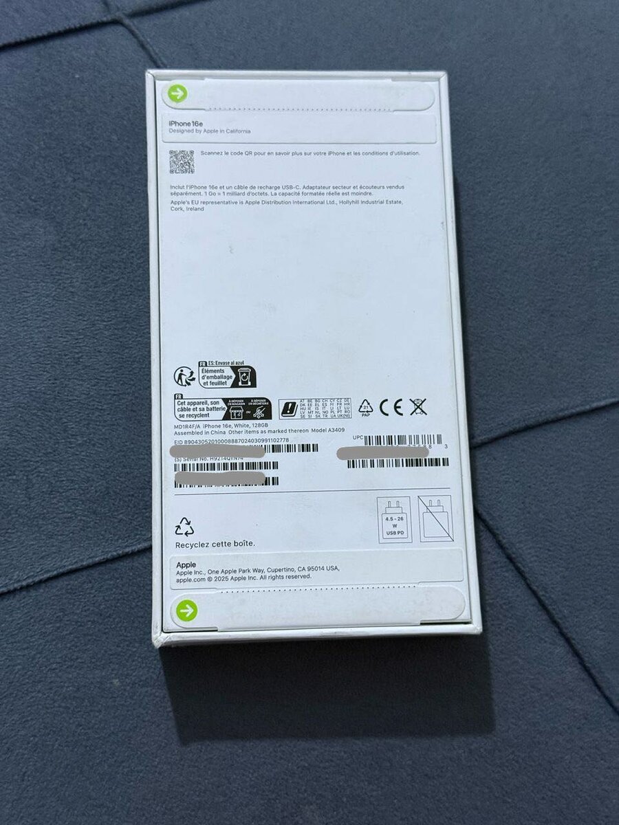 iPhone 16e  Neuf Scellé