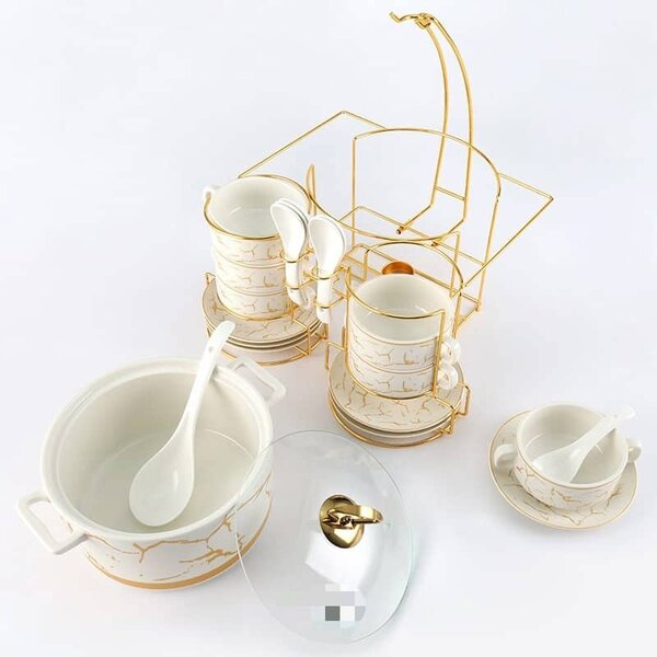 Service de vaisselle en porcelaine