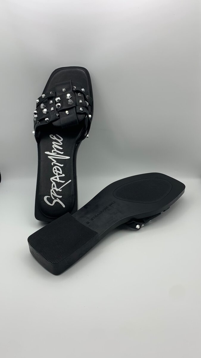 Quality slippers available in black