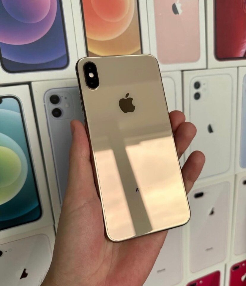 iPhone XS Max doré