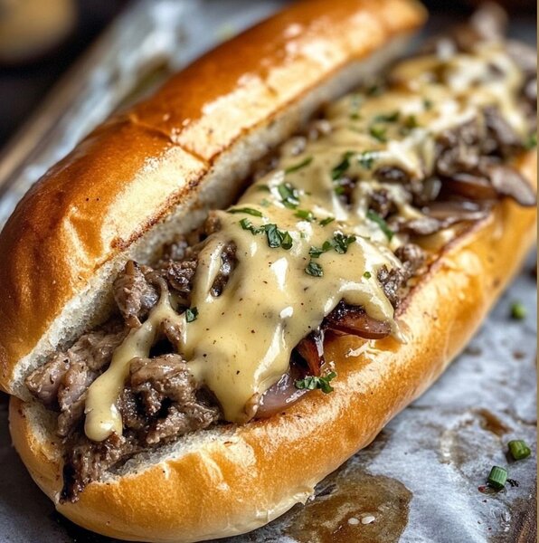 Délicieux sandwich au fromage