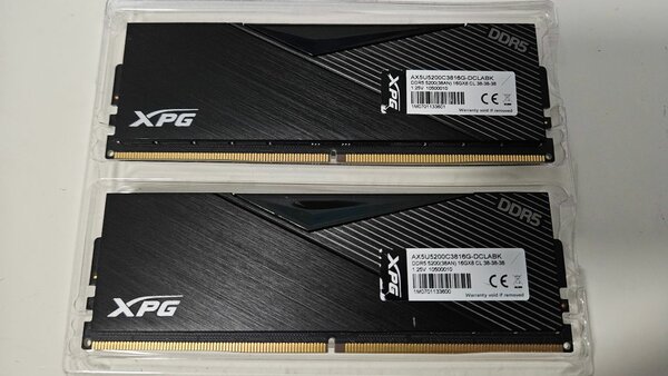 DDR5 32GB (2 x 16GB) ADATA XPG 5200 MHz CL38