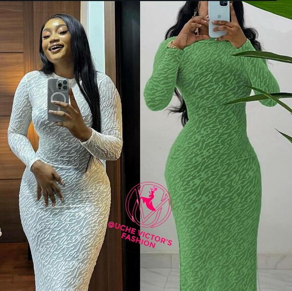 Robe élégante texturée