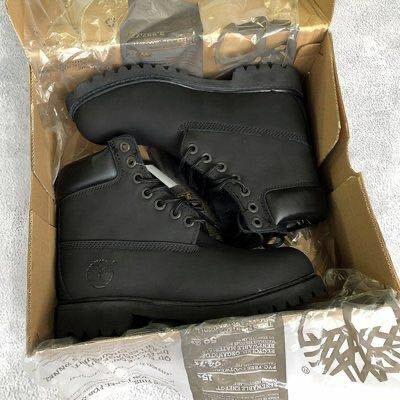 Bottes imperméables en cuir