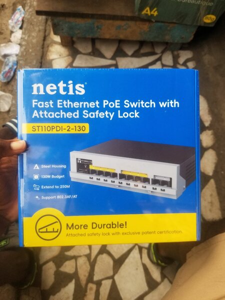 Switch Ethernet PoE Netis