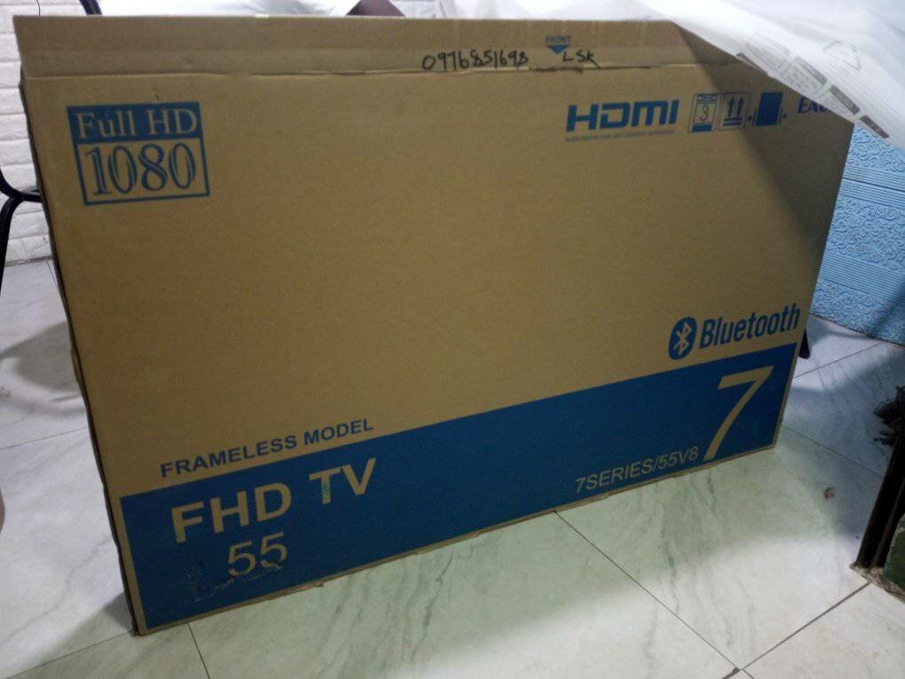 LED frameless 4k UHD android smart tvs