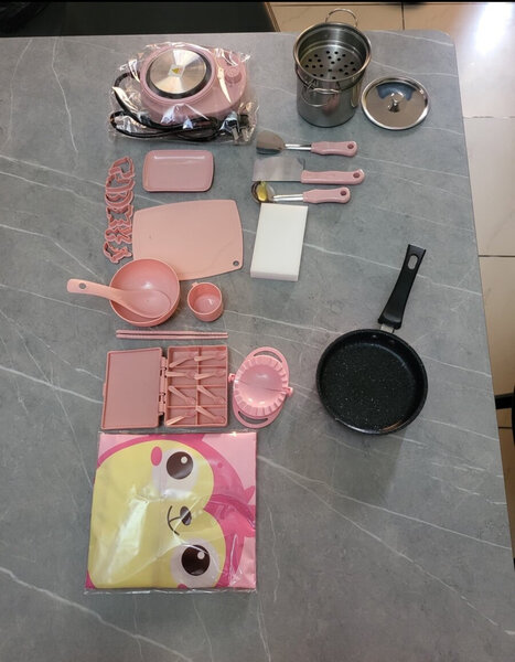 Ensemble jouets cuisine éducatifs