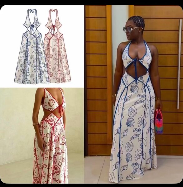 Robe Maxi Bohème Éthique Été