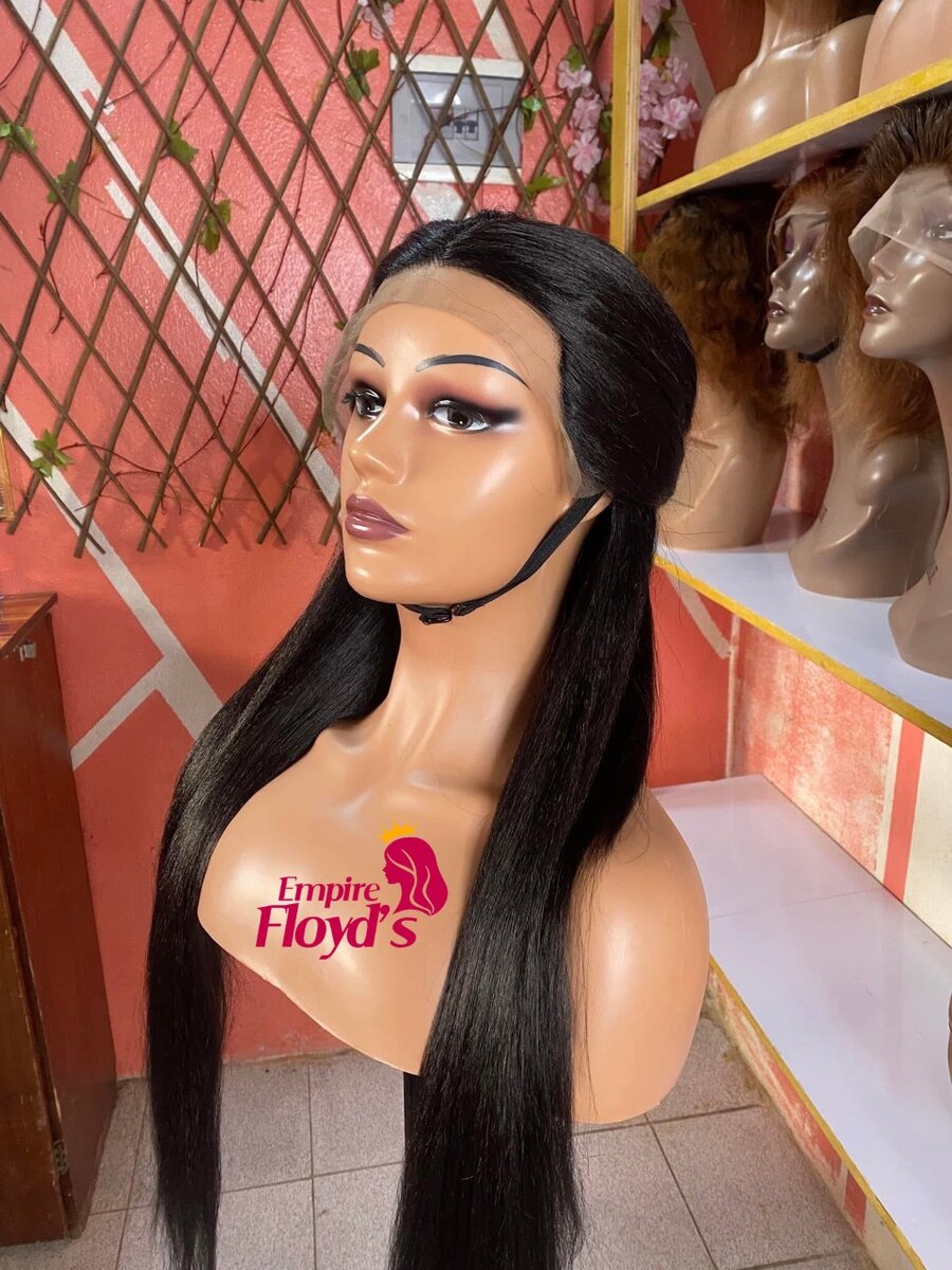 Perruque Lace Front Noire