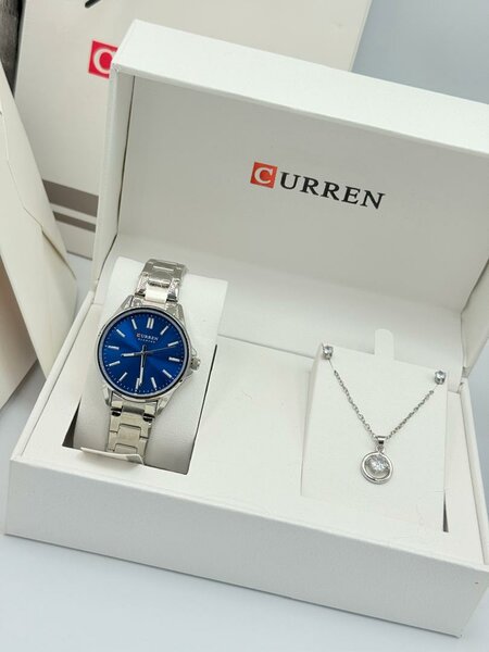 Coffret Montre et Collier Curren Luxe