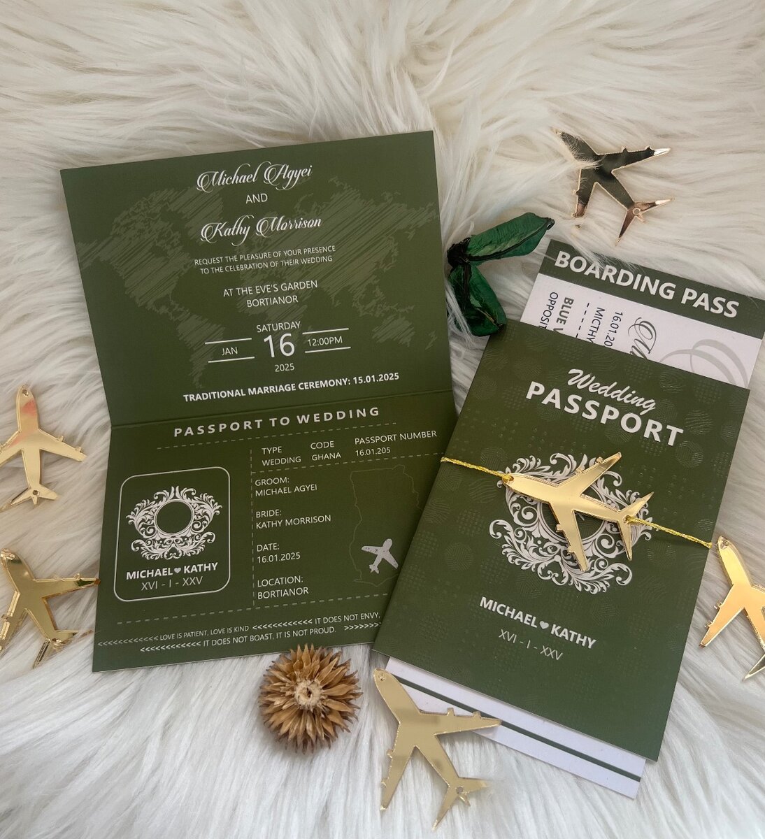 WEDDING INVITATIONS & SOUVENIR