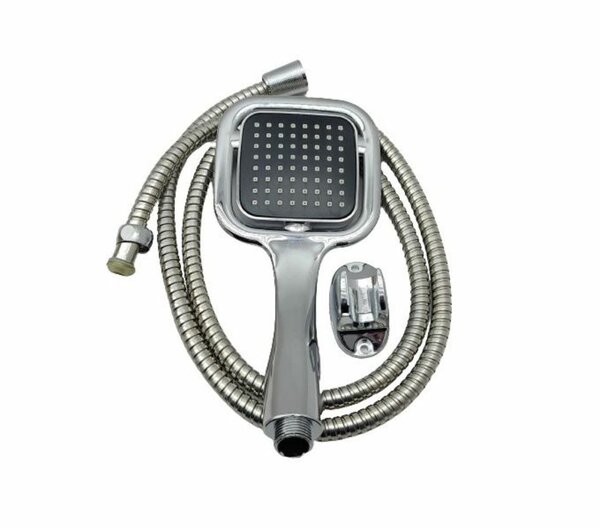 Pommeau de Douche Carré Chromé