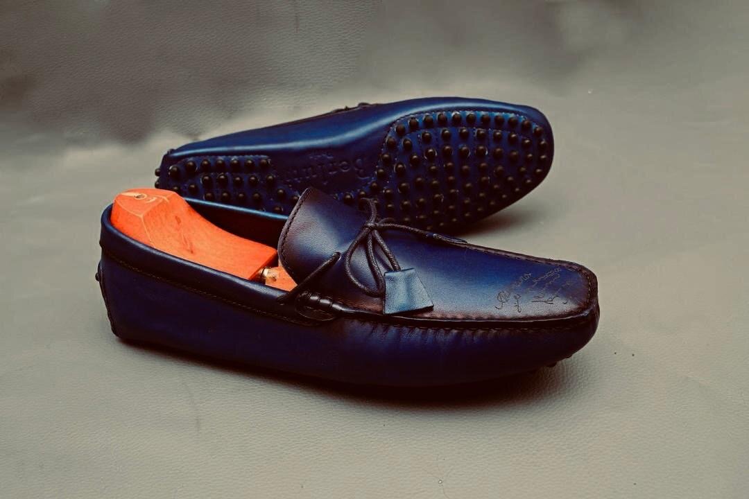 Mocassins en cuir élégants