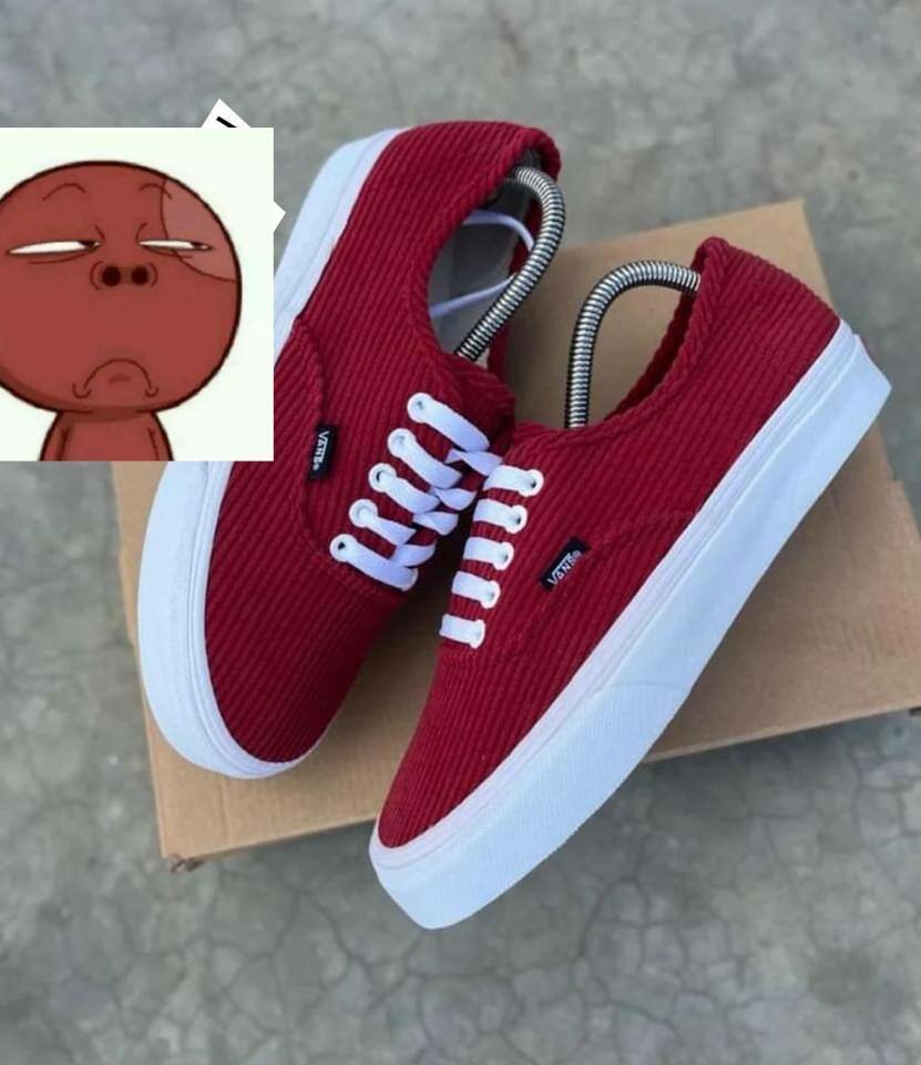 Vans velour original