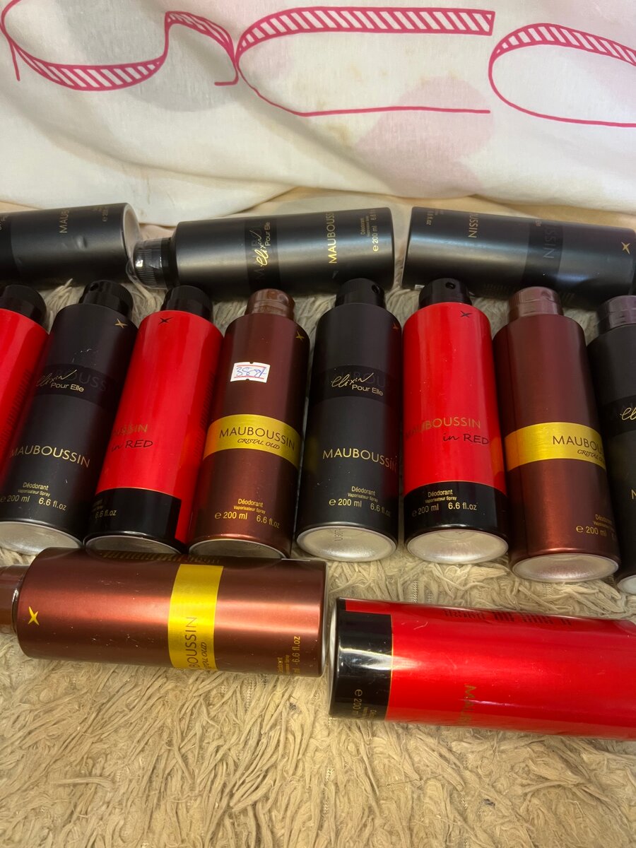 Sprays corporels parfumés élégants