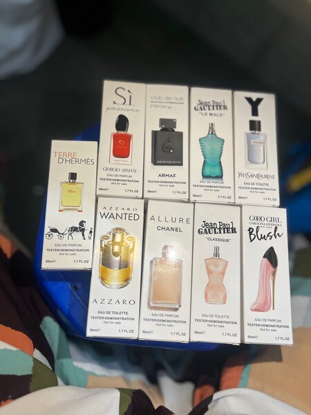 Testeurs de parfums de marque