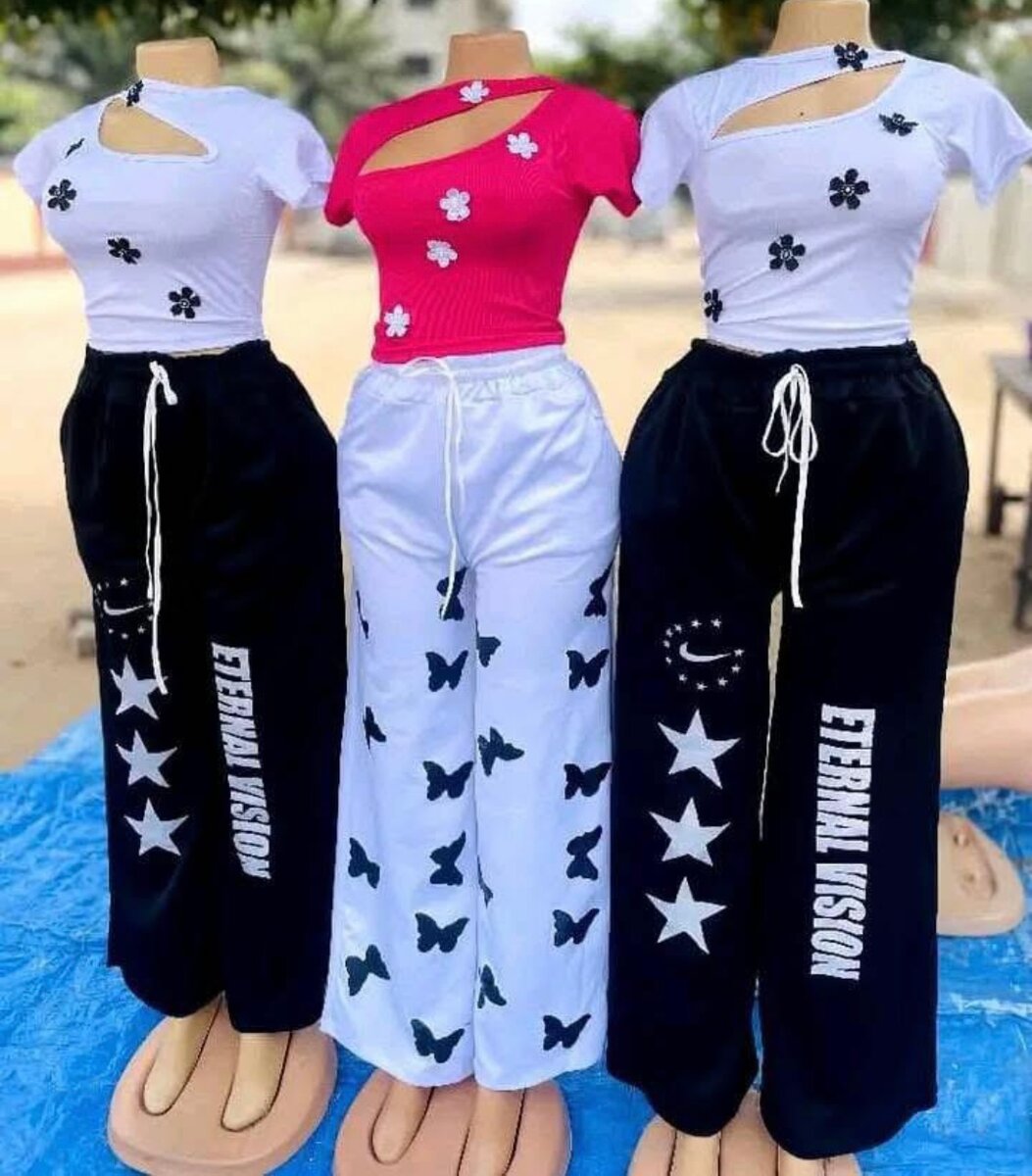 Ensemble décontracté femme floral