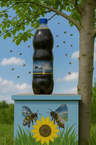 Miel naturel non brûlé