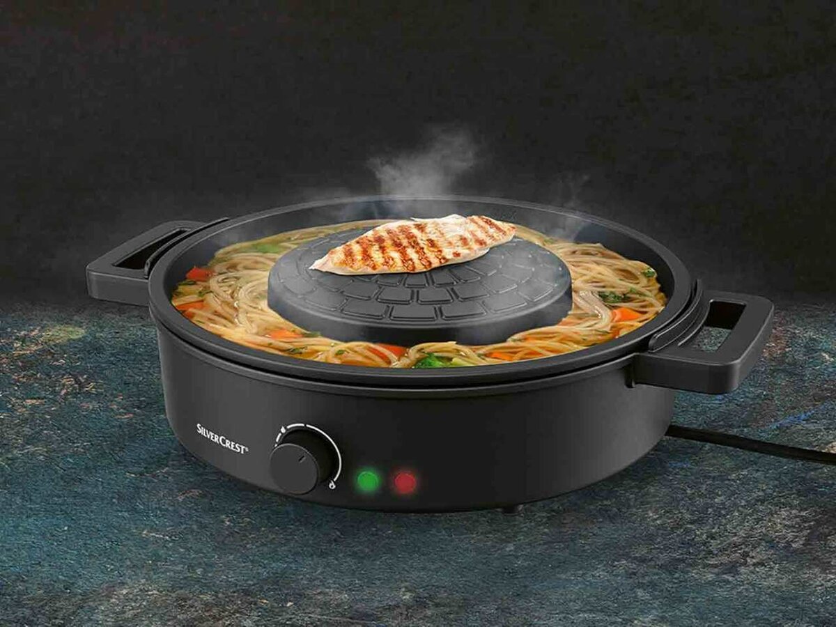Tabletop Grill with Hot pot