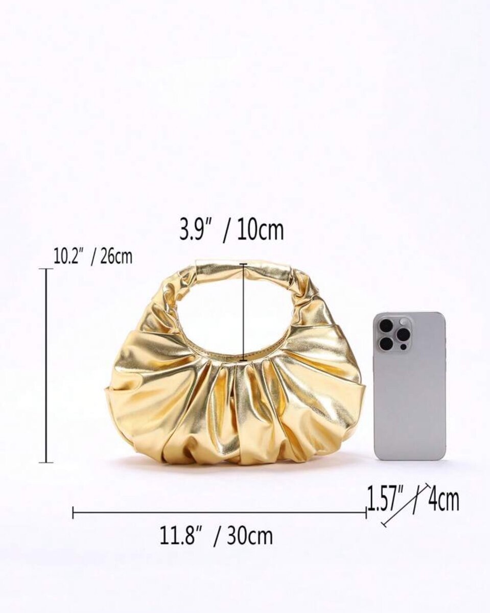 Pretty gold handbag/Purse