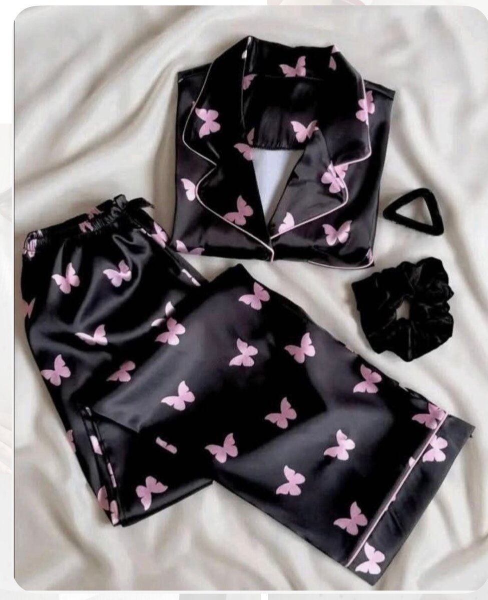 Pyjama Satin Femme Élégant