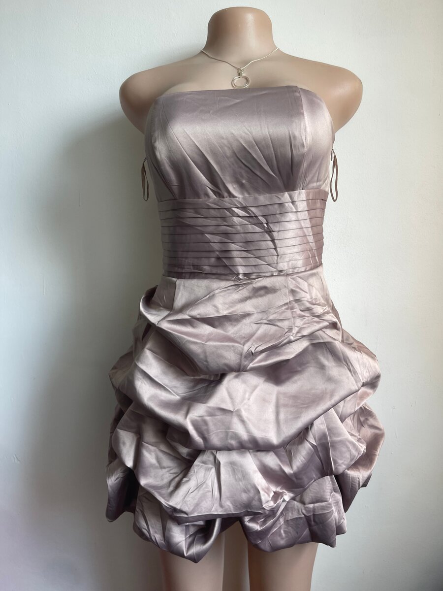 Elegant Strapless Cocktail Dress