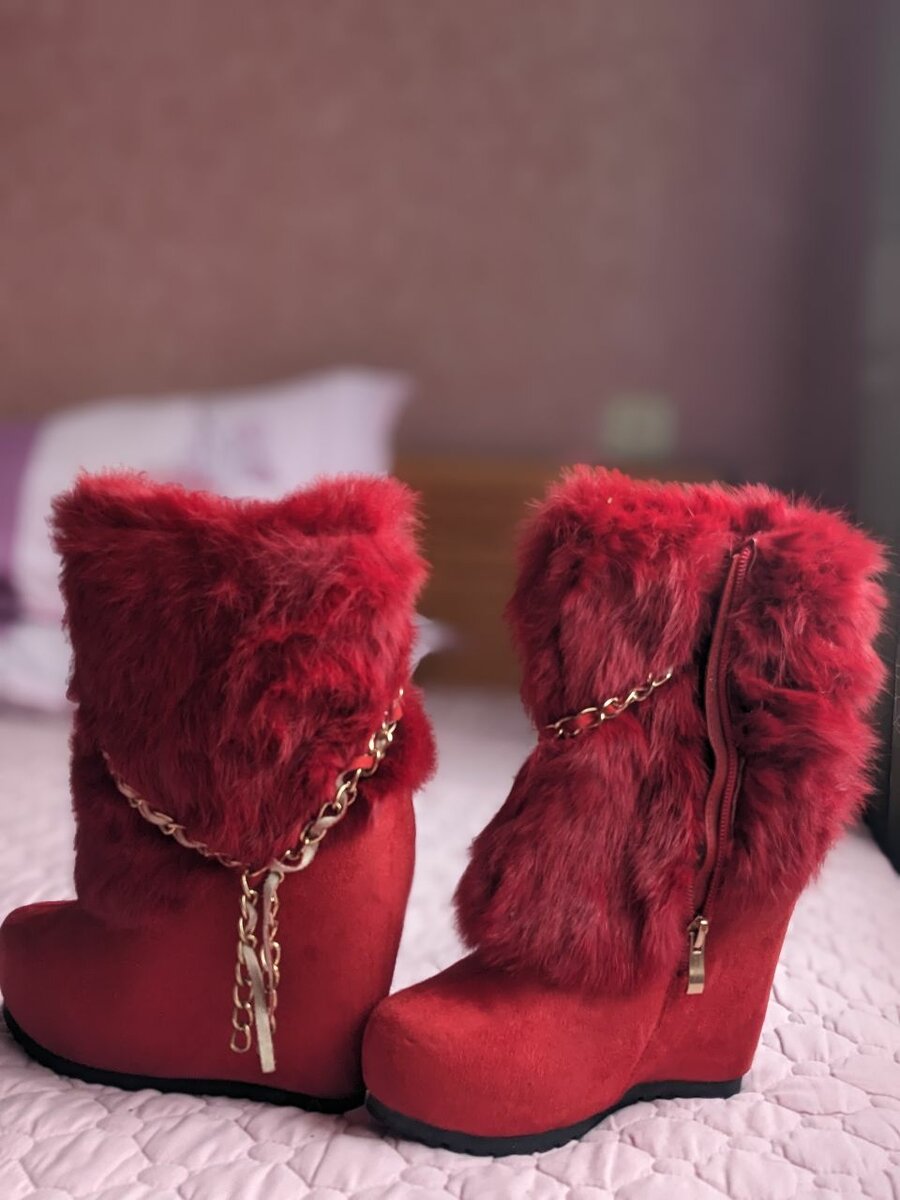 Сапоги зимние мех