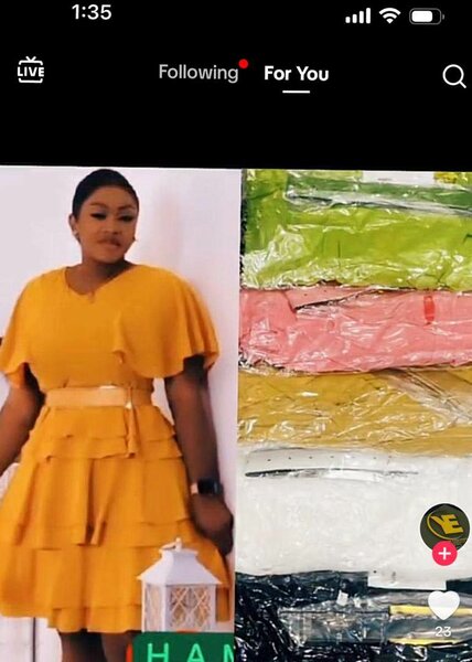 Ladies classy dress available for church and office