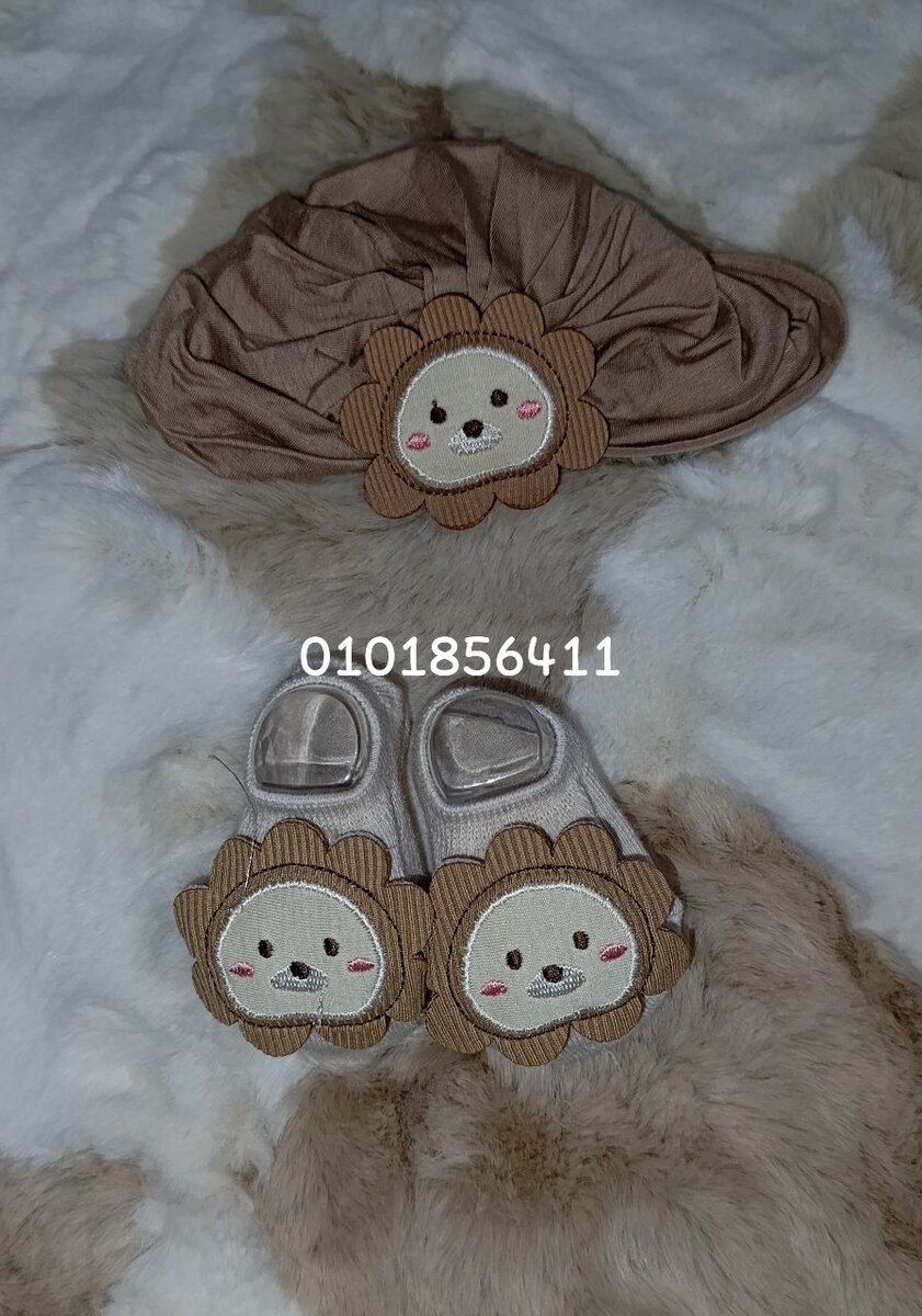 Set bébé bandeau et chaussettes