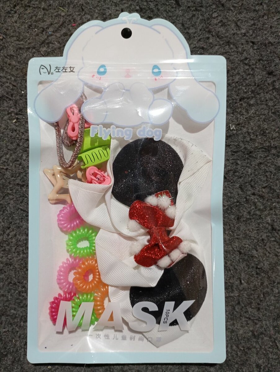 Mix mini spiral and big bow