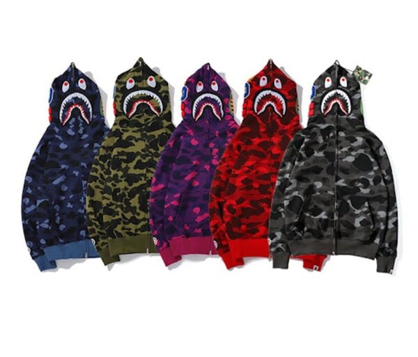Bape Hoodies full zip up