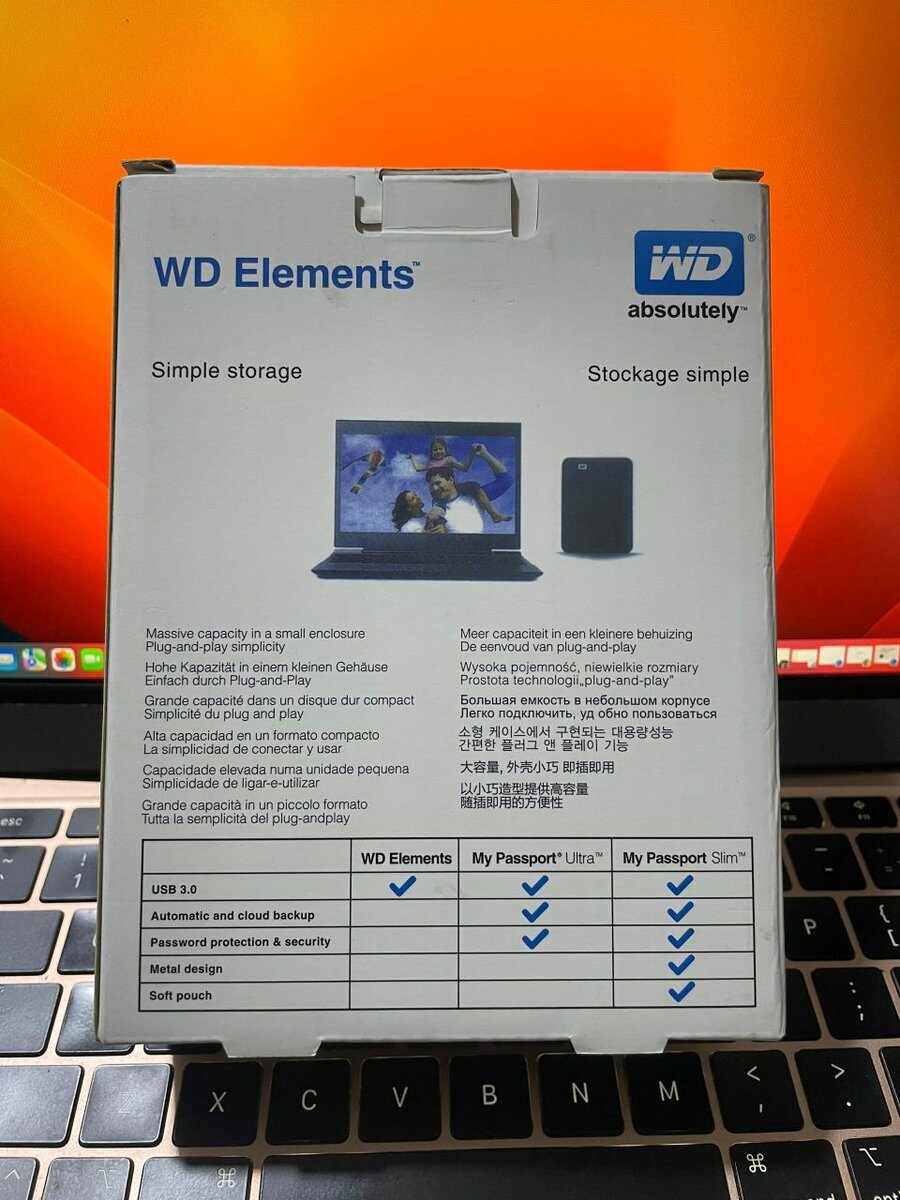 Disque Dur Externe WD Elements 320 Go