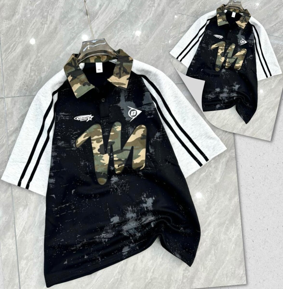 T-shirt design camouflage