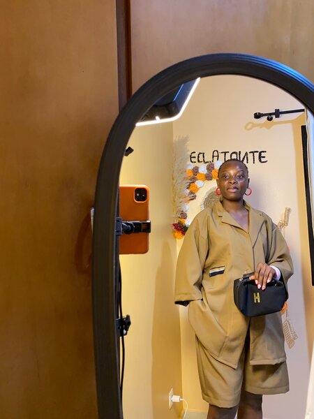 Combinaison élégante beige