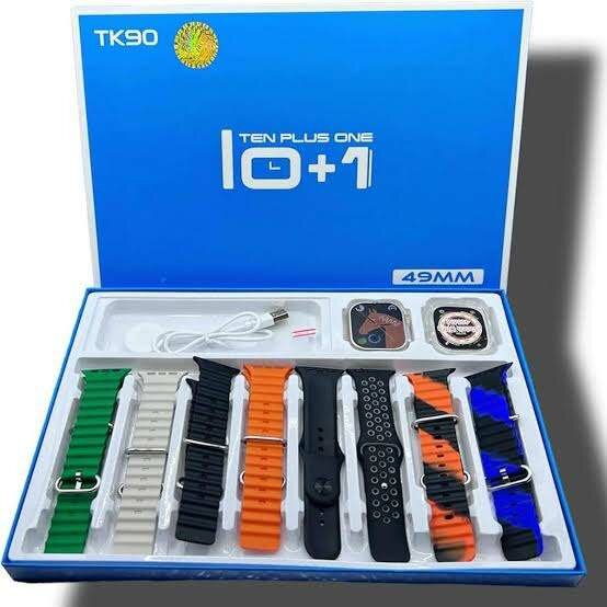 TK90 10 STRAPS IN 1 SMART WATCH
